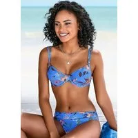 s.Oliver Bügel-Bikini-Top Maya, mit Doppelträgern und floralem Design