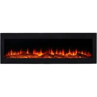 El Fuego Elektrokamin Kamin Wandkamin Elektrokamin Einbaukamin MERAN/Bozen El Fuego, Sicherheitsglas