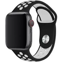 SmartUP Smartwatch-Armband für Apple Watch 11 10 9 8 7 6 5 4 3 SE Ultra Silikon Sport Ersatzband, kompatibel mit allen Apple Watch Modellen, atmungsaktives Silikon