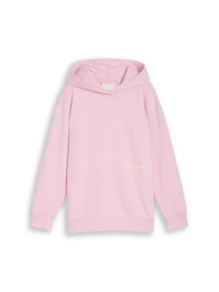 tom tailor kids - Oversize Hoodie Sweatshirt mit Rückenprint cold pink - Gr. - 164