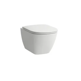 LAUFEN T-WC wandh. LUA 520x360 silent flush spülrandlos, verdeckte Bef. weiß, H8210800000001 H8210800000001