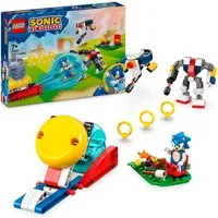 LEGO® Sonics Showdown am Lagerfeuer (77001), LEGO Sonic Konstruktionsspielsteine, (177 St), Made in Europe
