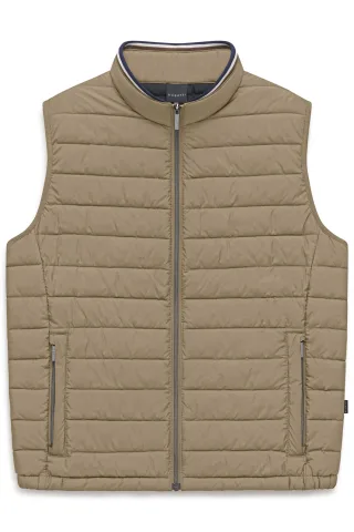 bugatti - Herren Sportswear-Weste beige - Gr. - 50