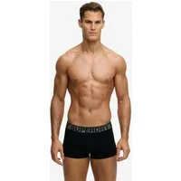 Superdry Boxershorts TRUNK TRIPLE PACK (Packung, 3-St) aus Baumwollmischung, körpernahe Passform