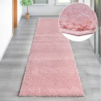 OTTO home Hochflor-Teppich Viva Shaggy, in Standard- und Premium-Qualität, 30 mm oder 45 mm Höhe, rechteckig, Uni Farben, einfarbig, weich, kuschelig, Läufer, Kundenliebling