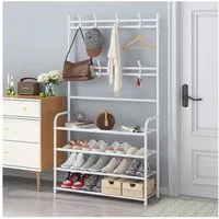HTI-Living Garderobe Multifunktionale Garderobe mit Schuhregal (Stück, 1 St., 1 Garderobe ohne Dekoration), Kleiderständer Kleiderhaken