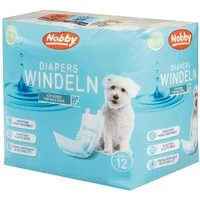 Nobby Windeln Nobby Rüdenwindeln - Einwegwindeln für den Hund (Packung, 12-St), für den Rüden