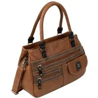 EAAKIE Umhängetasche Damen Tasche Schultertasche Umhängetasche Leder Optik Handtasche, als Schultertasche, Umhängetasche tragbar
