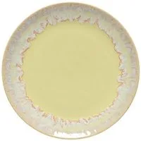 Costa Nova Frühstücksteller Taormina Sand Yellow Salat/Dessert/Frühstücksteller, 21,6 cm, Casafina, (1 St), Hohe Brenntemperaturen, porenfrei hygienisch, wärmeschockbeständig