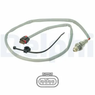 Delphi Lambdasonde nach Katalysator Ford C-Max Focus ES21407-12B1
