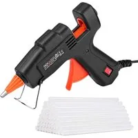 TACKLIFE Heißklebepistole Mini Heißklebepistole 20W 50EVA Klebestifte