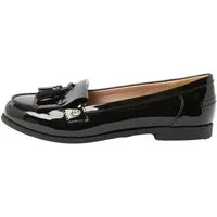 LIPSY Lipsy Lack-Loafer mit Quasten, weite Passform Loafer (1-tlg)