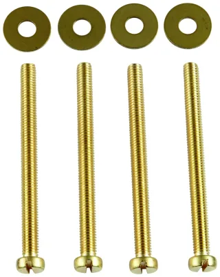 Grohe Schraubensatz 43085 für Abdeckpl. für Spülkasten Wandeinbau 4 Stück, 4308500M 4308500M
