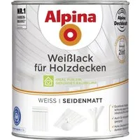 Alpina Weißlack Alpina Weißlack für Holzdecken 750 ml seidenmatt