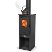 Blist Kaminofen BERNA LUX S 4.0 anthrazit-grau, 5,9 kW