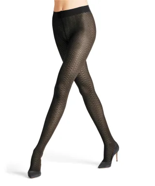 FALKE - FALKE Chevron 50 DEN Damen black