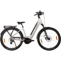 SAXONETTE E-Bike Trekkingrad SAXONETTE Trekkingrad Deluxe SUV easy (Wave), 8 Gang Shimano ALTUS-8 Gänge Schaltwerk, Kettenschaltung, Mittelmotor, 522 Wh, (Packung), (mit integr. Akku), Elektrofahrrad für Damen u. Herren