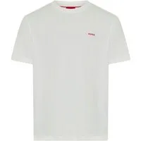 HUGO T-Shirt Dero Rundhalsausschnitt, Regular Fit, Basic Must Have