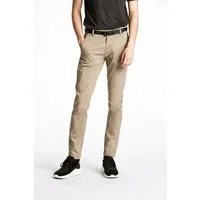 LINDBERGH Chinohose (2-tlg) mit Gürtel und Stretch