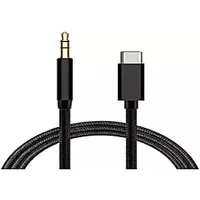 OLi Auto AUX zur Typ-C für Samsung, Huawei, Xiaomi Audiokabel auf 3.5mm 1M Stereo-Headset (Kabel, USB-C zur AUX)
