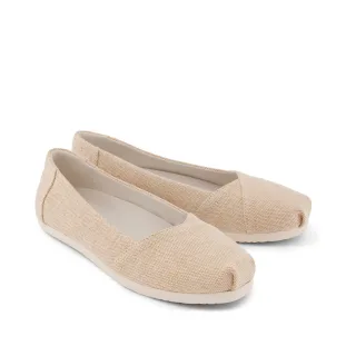 TOMS Alpargata Ballett Canvas Damen Champagne Espadrilles