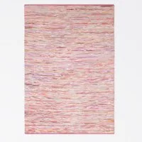 Wohnando Teppich MY-RUG Rajesh, Chindi-Teppich 110x60cm, rechteckig, Höhe: 10 mm, aus recycelten Baumwollresten, Fleckerl, handgewebt, wendbar