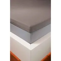 bellana Spannbettlaken bellana deluxe für Topper, mit Elasthan, Premium Jersey 230 g/m², Jersey, Gummizug: rundum, (1 Stück), mit 5% Elasthan, für Topper mit 4-10cm Höhe, bügelfrei, faltenfrei