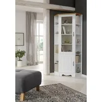 OTTO home Eckvitrine Trinidad Höhe 188 cm, FSC® zertifiziertes Massivholz