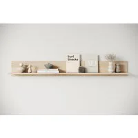 Home affaire Wandboard Wandregal Vera, 1-tlg., ideal für Deko & Bücher, 138x23x18 cm, hängend