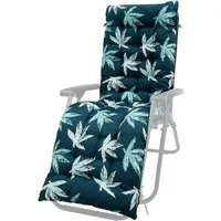 Ophy Liegenauflage Gartenliegenauflage aus Baumwolle (170×53 cm) – rutschfest, hohe Rückenlehne – für Loungesessel & Sofa, geeignet für Innen & Außen