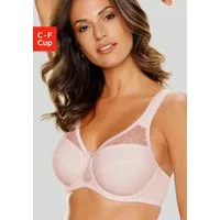 Nuance by Lascana Minimizer-BH mit Bügel und transparentem Tüll im Obercup – ideal für große Größen