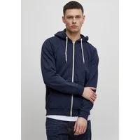 Blend Kapuzensweatjacke BHNOAH aus Baumwolle und Polyester, Slim Fit, mit Reißverschluss