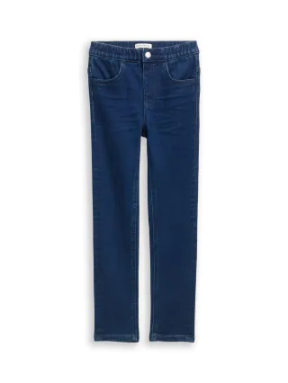 tom tailor kids - Treggings Hose mit Stretch mid stone bright blue denim - Gr. - 122