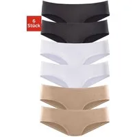 Vivance Active by Lascana Hipster (6er-Pack) aus weicher Microfaser
