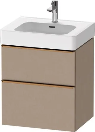 Duravit D-Neo Waschtischunterbau wandhängend Leinen Matt 584x452x625 mm - DE4376004750000 DE4376004750000