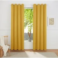 OTTO home Vorhang SOLA (1 St), Ösen, verdunkelnd, Polyester, blickdicht, Ösen-Aufhängung, wärmeabweisend, 1er oder 2er Set