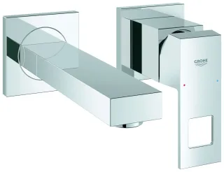 GROHE 2-Loch-WT-Wandbatt. Eurocube 19895 FMS für 23200 Ausladung 170mm chrom 19895000
