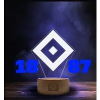 HSV Armband HSV LED LICHT 1887 mit Sockel