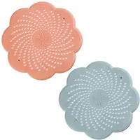 FOUORTUNATE-BEE Abflusssieb Silikon Spülbecken Dusche Badewanne Waschbecken Küche Abflusssiebe, (für Küche Badewanne Badezimmer, 2-St)