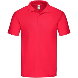 Fruit of the Loom Herren Original Pique Polo Shirt (Rot)