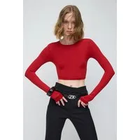 No Matter What Crop-Top Langärmeliges Basic-Crop-Top
