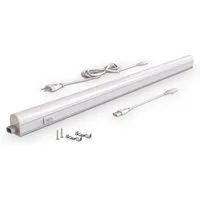 B.K.Licht LED Lichtleiste, LED fest integriert, Neutralweiß, Lichtleiste, Küchenlampe, Stecksystem, 15W 1.200 Lumen 4.000K, weiß