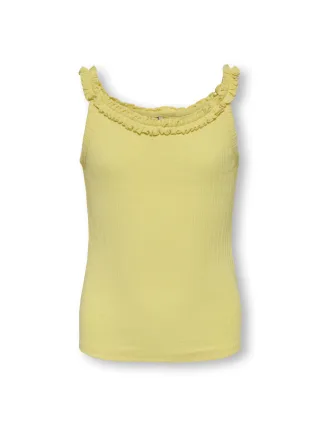 KIDS ONLY - KOGBILLIE LIFE RUFFLE SINGLET JRS Sunlight - Gr. - 140