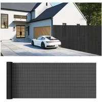 Ferghana Sichtschutzzaunmatten PVC Sichtschutzmatte Blickdicht, (Sichtschutzzaun für Garten Balkon Terrasse, UV-Schutz Witterungsbeständig Kürzbar Sichtschutz), Privatsphäre Schutz für Außenbereich