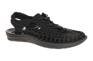 Keen UNEEK - MEN 1014097 Herren Sandale Schwarz Flex Zonen Schnellverschluss
