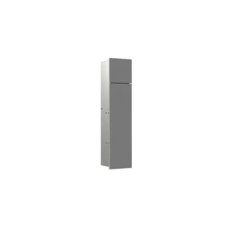 Emco Asis Pure Unterputz-WC-Modul 975551500 170x730mm, Anschlag links, diamantgrau