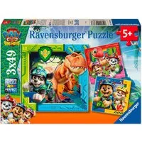 Ravensburger Puzzle Paw Patrol 3 Dino Movie, 147 Puzzleteile, Made in Europe