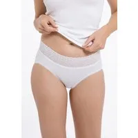 Speidel Hüftslip 5er-Pack Natalie (Spar-Set, 5-St) Hüftslip - Baumwolle - Breiter dekorativer Spitzenbund
