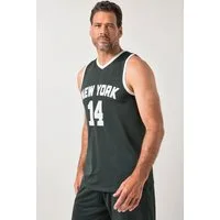 JP1880 T-Shirt Mesh-Tanktop Fitness Brustprint QuickDry