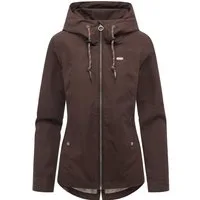 Ragwear Outdoorjacke Monadde Wasserdichte Übergangsjacke mit Kapuze